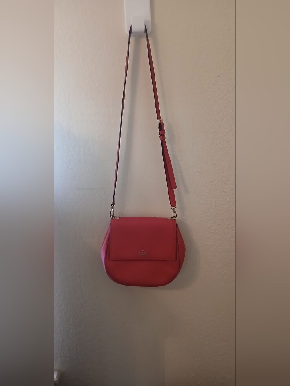 Kate Spade Cameron Street Brydie Red Crossbody Bag leather